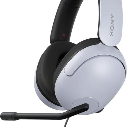 Auscultadores Headset Gaming INZONE H3 (Preto/Branco) - SONY