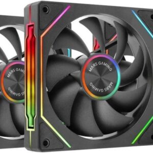 Pack 3x Ventoinhas MF-LINKFINITYKIT2 120mm (Preto) - MARS GAMING