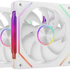 Pack 3x Ventoinhas MF-LINKFINITYKIT2W 120mm (Branco) - MARS GAMING