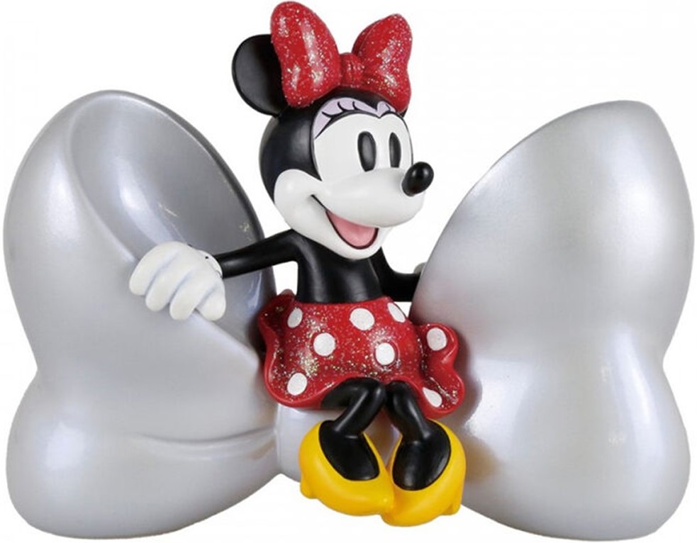 Figura Disney! Minnie c/ Laço 100 Anos - ENESCO