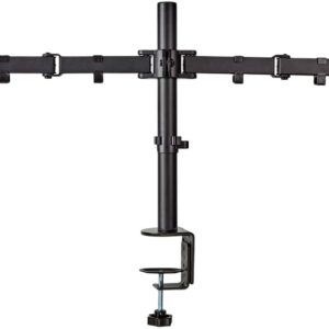 Suporte de Mesa p/ 2x Monitores 15 - 32 Máx. 8Kg (Preto) - NEDIS
