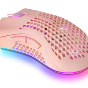 Rato Gaming MMEX RGB (Rosa) - MARS