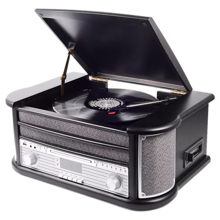 Rádio Retro DAB+/FM/CD (Preto) - DENVER