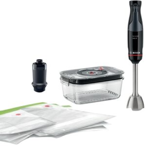 Varinha Mágica + Acessórios 1,2L 1000W ErgoMaster MSM4B6V2 (Antracite/Preto) – BOSCH