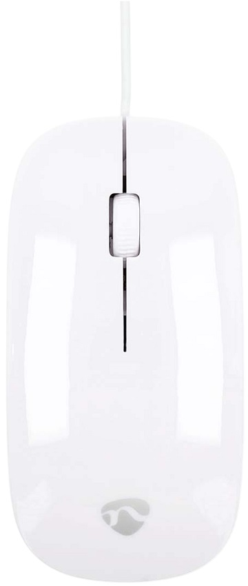 Rato Ótico 1000DPI USB (Branco) - NEDIS