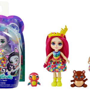 Enchantimals Sort Irmã mais Nova - MATTEL