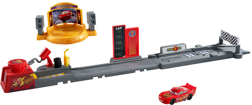Cars Pista Corridas Copa Pistão - MATTEL