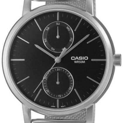 Relógio Analógico MTP-B310M-1AVEF (Prateado) - CASIO