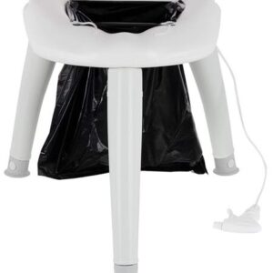 Sanita Portátil c/ Saco 4L + Pulverizador (Branco) - MUVIP