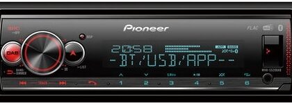 Auto Rádio RDS MP3 4x 50W com AAC/FLAC/MP3/WAV/WMA - PIONEER