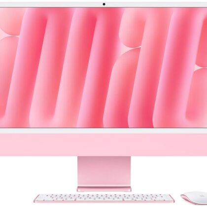 Computador All-In-One iMac 24 M4 CPU 10-Core / GPU 10-Core / 16GB / 256GB SSD (Rosa) - APPLE
