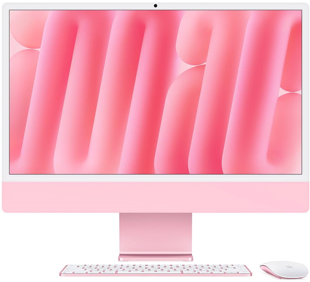 Computador All-In-One iMac 24 M4 CPU 10-Core / GPU 10-Core / 16GB / 256GB SSD (Rosa) - APPLE