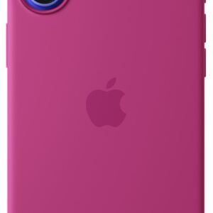 Capa Silicone iPhone 16 Plus c/ MagSafe (Fúcsia) - APPLE