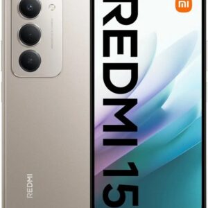 Smartphone Xiaomi Redmi 15 4G 6.9 8GB/256GB Dual SIM (Cinzento Titânio)