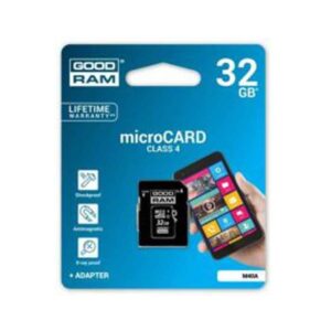 Micro Sdhc Goodram 32GB Class4 + Adaptador