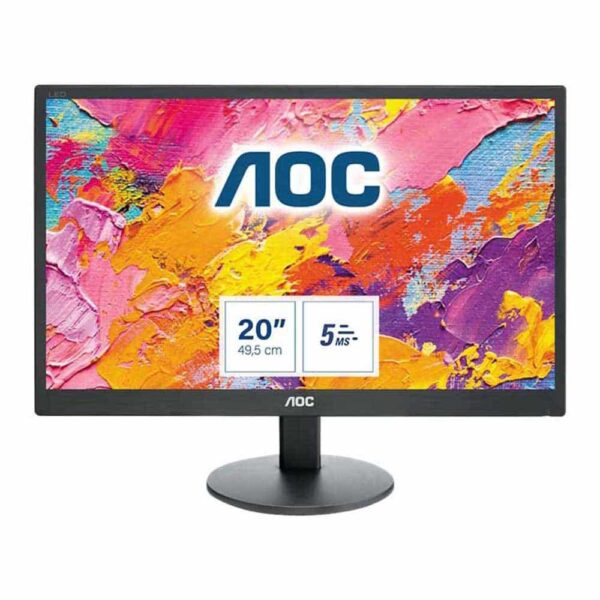 Monitor AOC E2070SWN 19.5" HD+ Preto