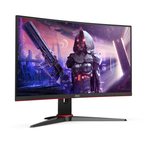 Monitor Gaming Aoc 23.6" Curvo FHD 165Hz 1Ms Hdmi DP C/Colunas
