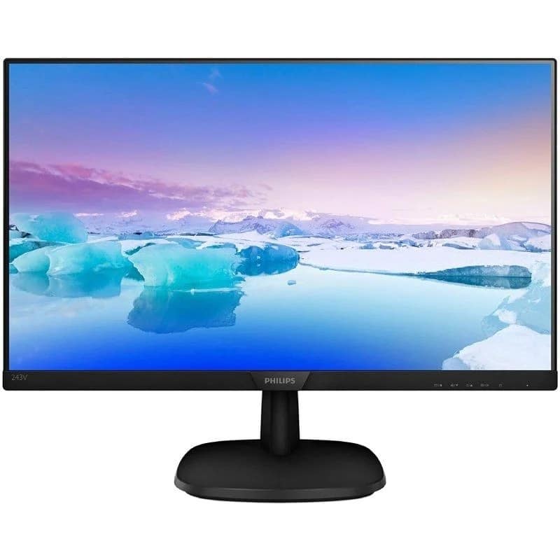 Monitor Philips 243V7QDSB 23.8" Full HD Preto