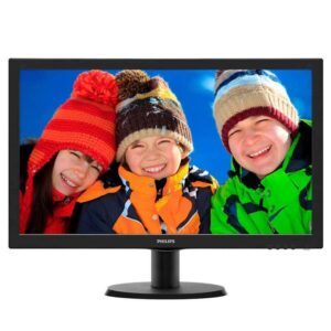 Monitor Philips V-Line 223V5LHSB2 21.5" Full HD Preto