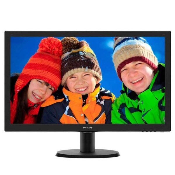Monitor Philips V-Line 223V5LHSB2 21.5" Full HD Preto