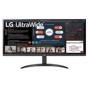 Monitor Profissional Ultrapanorámico LG 34WP500-B 34" WFHD Preto
