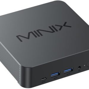 Mini PC Intel Core i5-12600H 16GB DDR5 / 1TB + Windows 11 Pro (Cinza) – MINIX