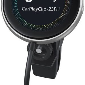 Adaptador Clip N91-C CarPlay c/ Ecrã 1,6 e Difusor de Aromas (Preto) - OTTOCAST