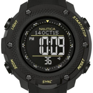 Relógio Digital NAI19523G (Preto) - NAUTICA