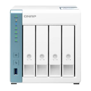 NAS QNAP TS-431K 4 Baías 3.5″- 2.5″ 1Gb DDR3 3xUSB3.0