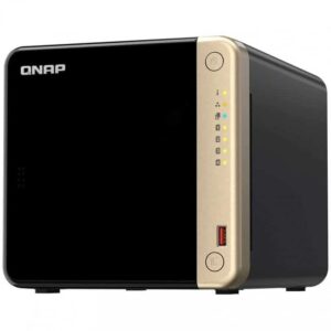 NAS QNAP TS-464-4G 4 Baías 3.5″- 2.5″ 4GB DDR4 Formato Torre