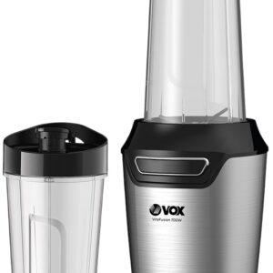 Liquidificadora Nutri NB 1061 700W c/ Copo Mix&Go (Preto/Inox) – VOX