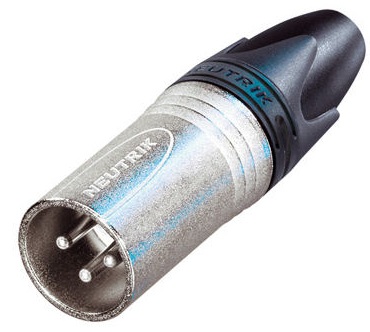 Ficha Canon Macho 3 Pinos - NEUTRIK