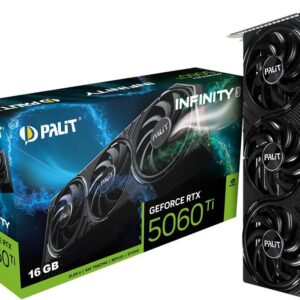 Placa Gráfica NVIDIA GeForce RTX 5060 Ti Blackwell Infinity 3 16GB GDDR7 DLSS4 - PALIT