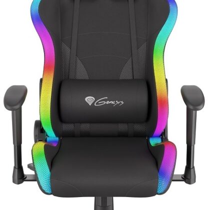 Cadeira Gaming Trit 600 RGB (Preto) - GENESIS
