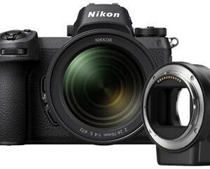 Câmara Z6 24.5MP 4K + Adaptador FTZ + Objetiva 24-70mm F4 (Preto) - NIKON