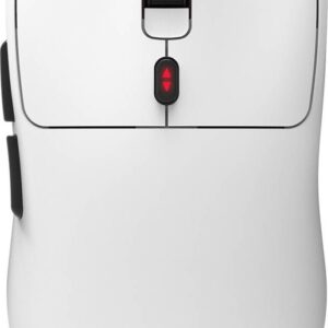 Rato Óptico Klever Superlight Wireless Gaming 10000DPI (Branco) - KROM