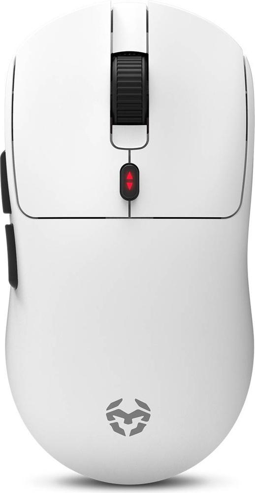 Rato Óptico Klever Superlight Wireless Gaming 10000DPI (Branco) - KROM