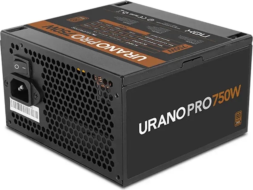 Fonte de Alimentação ATX Urano Pro 750W 80 Plus Bronze - NOX