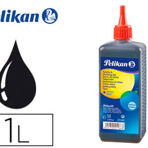 Tinta China Preta Pelikan 1 Lt