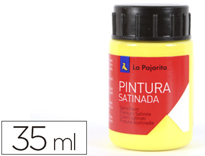 Tinta Latex La Pajarita, 35 ml - Amarelo Limao