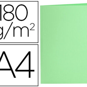 Classificador Din A4 Verde Pastel 180Gr
