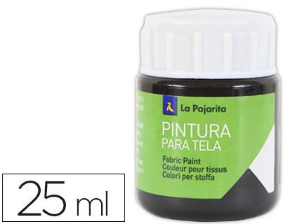 Tinta p/ Tela La Pajarita 20 ml Preto