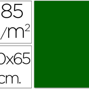 Cartolina Guarro 185 Gr 50X65 cm Verde Bilhar