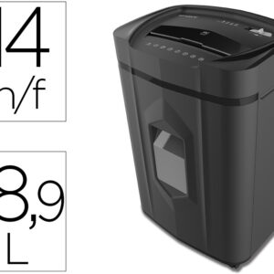 Destruidora De Documentos Q-Connect Capacidade De Corte 14 Folhas Nivel De Seguranca P4 - Q-CONNECT