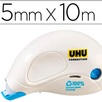 Corretor Uhu Roller Compacto 5 Mm X 10 Mt Em Blister - UHU