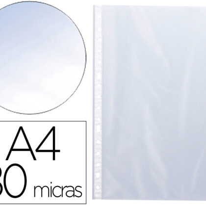 Bolsa Catalogo Q-Connect Folio 80 Microns Cristal Caixa De 1400 Unidades - Q-CONNECT