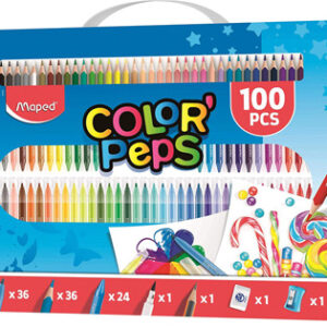 Estojo De Pintura Maped Color Peps Kit 100 Peças Sortidas - MAPED