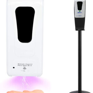 Dispensador Higienico De Sabao Automatico Com Sensor E Suporte Metalico - Q-CONNECT