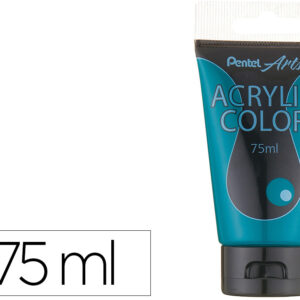 Tinta Acrilica Em Tubo 75ml (Azul Esverdeado) - PENTEL