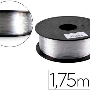 Filamento de Impressão 3D PETG 1,75mm 1Kg (Transparente) - 3D COLIDO